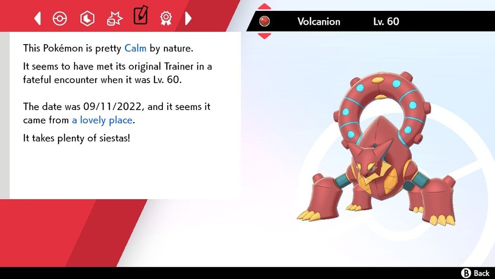 Mythical22 Event Volcanion For Pokemon Sword & Shield
