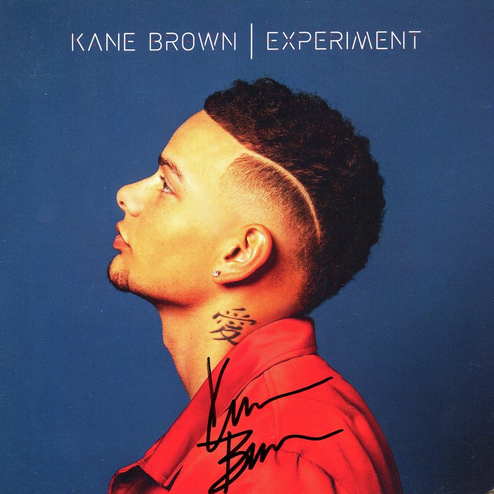 KANE BROWN  Experiment CD with AUTOGRAPHED Booklet Signed ACOA Certified