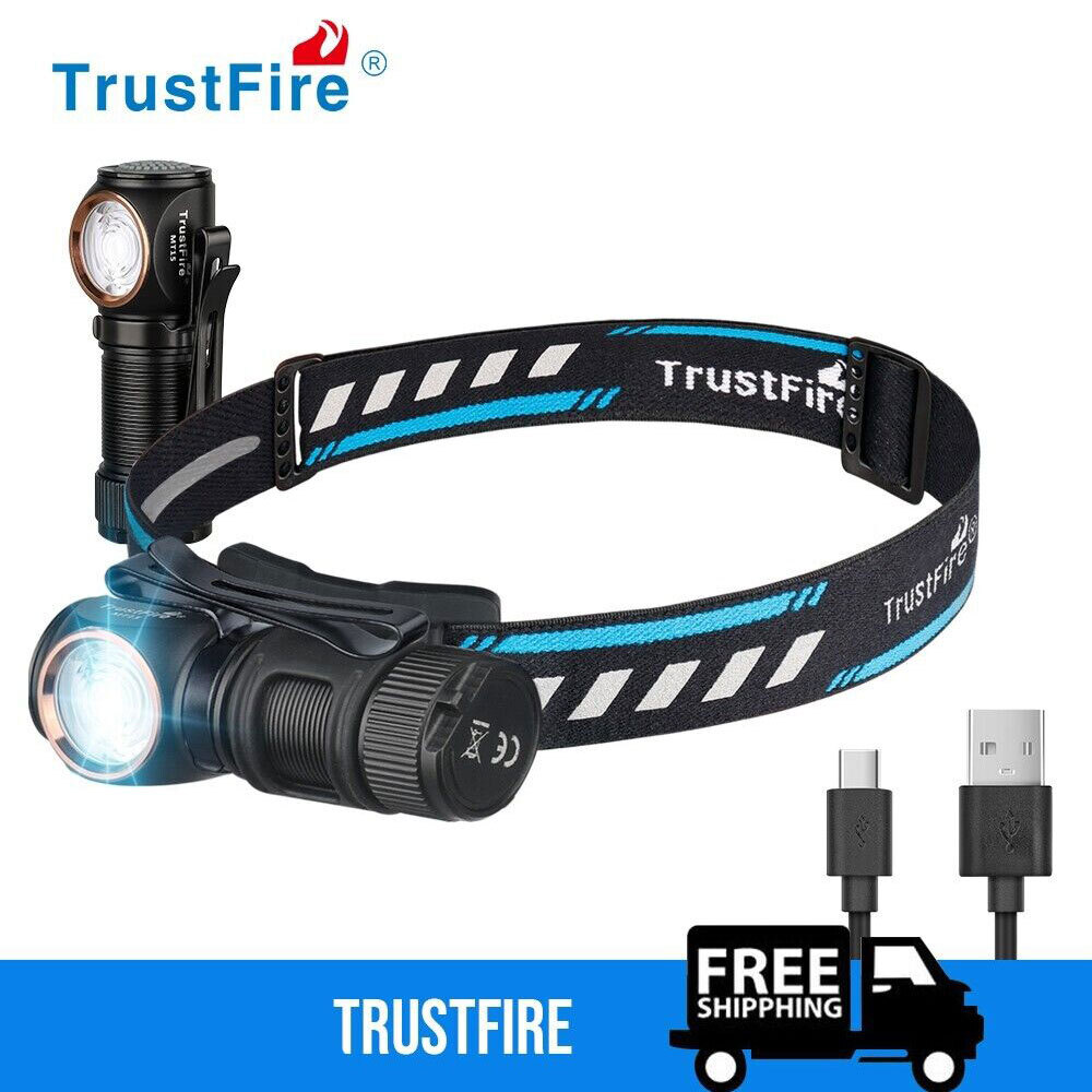 Trustfire 1000LM Rechargeable LED Headlamp Headlight LED Flashlight US
