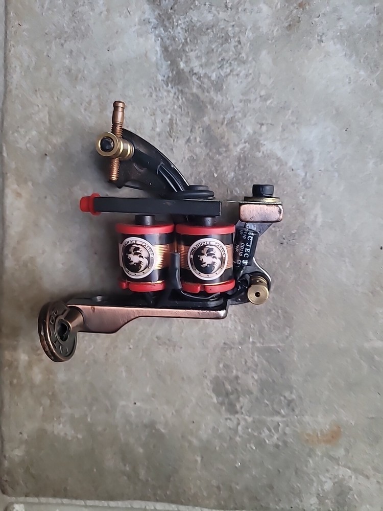Wormhole Double Coil Tattoo Machine Unit Only Thread Cutter