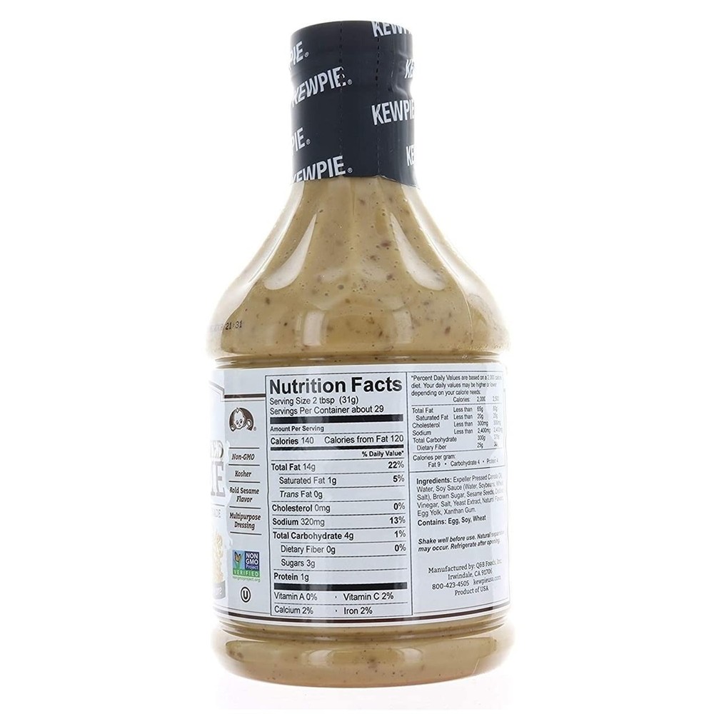 Kewpie 30 Oz Creamy Roasted Sesame Dressing – Elevate Your Culinary Experience
