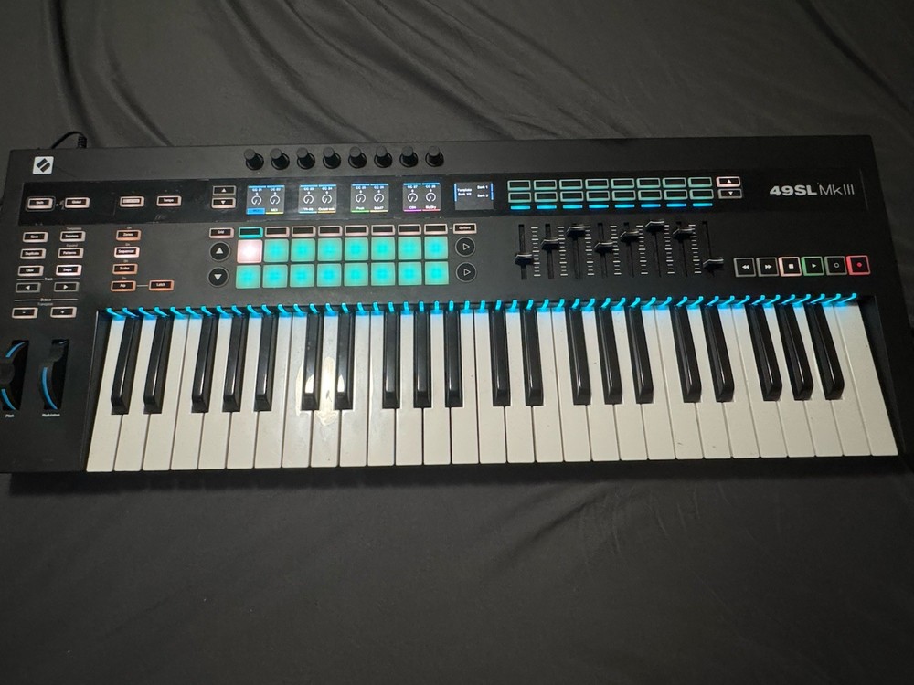 Novation 49 SL MK3 USB MIDI Keyboard Controller