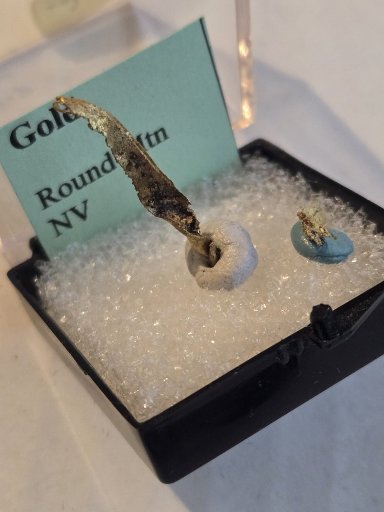 Beautiful Round Mountain Gold specimen
