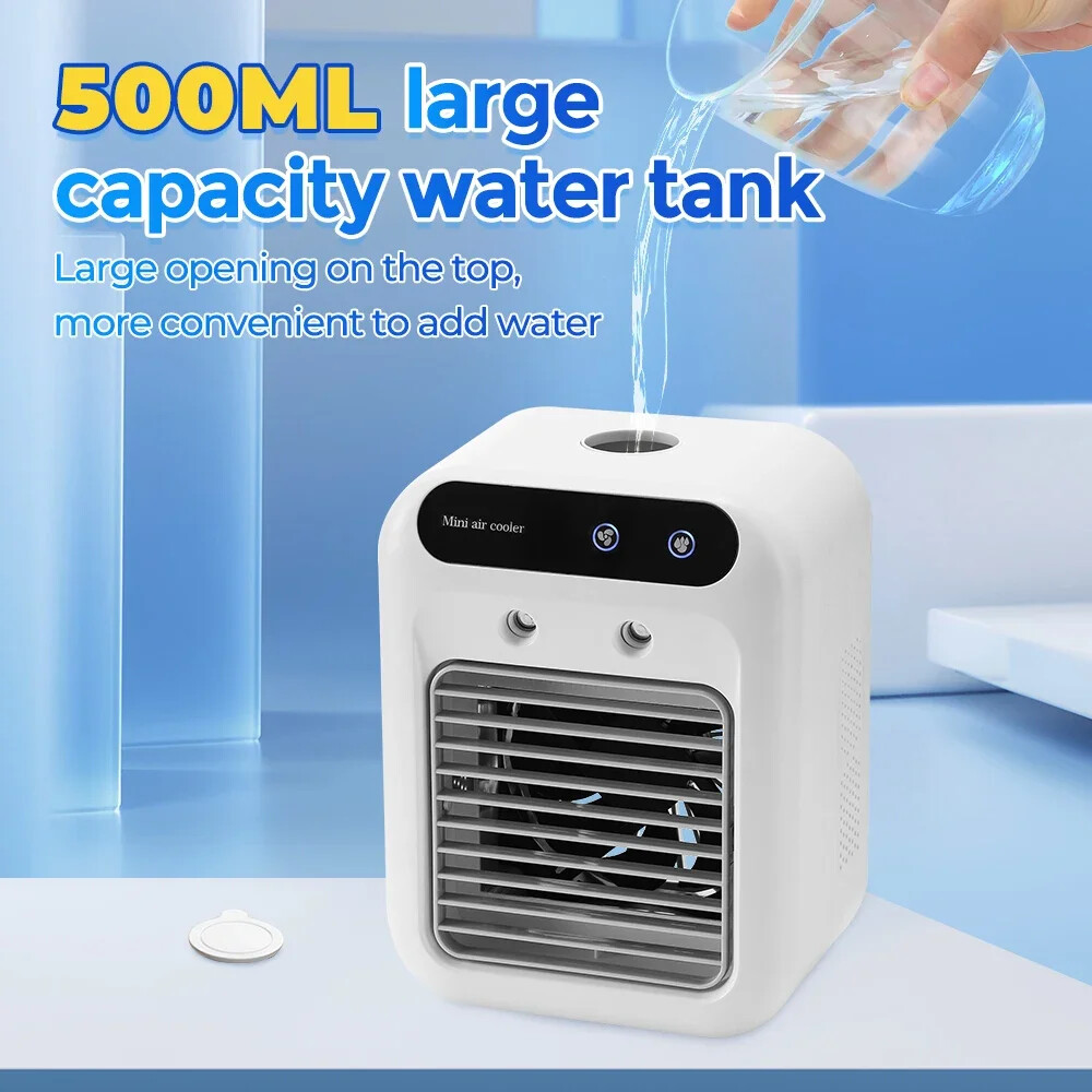 Portable Air Conditioner 3in1 Quiet AC Unit Air Cooler /Humidifier /Cooling Fans