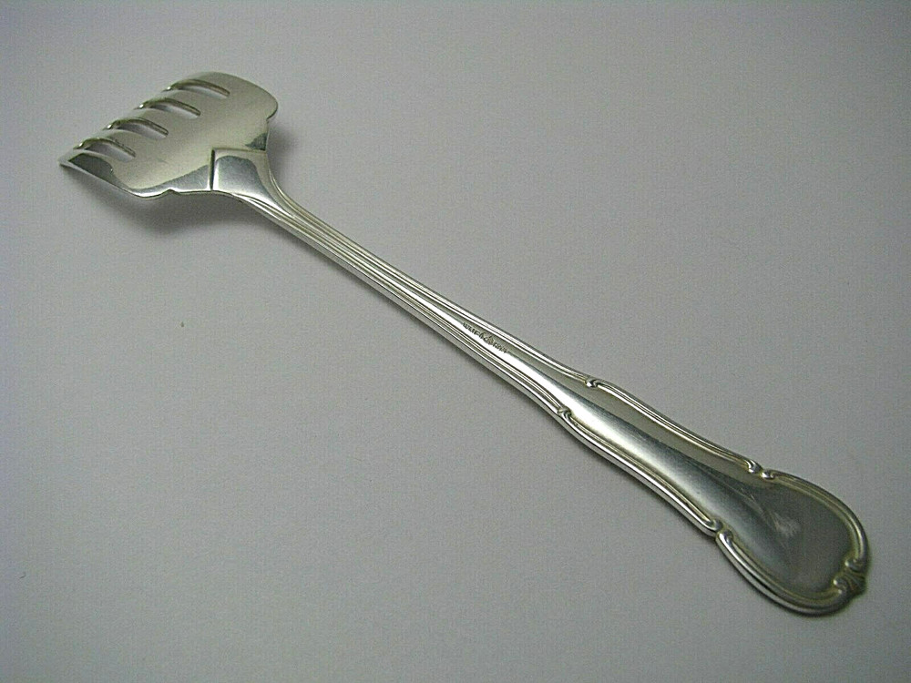BAROCK WMF SILVER SARDINE FORK BALTIC SPRAT FORK STRAINER 800Silver Germany 1900