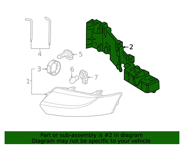 Genuine GM Mount Panel 15253590