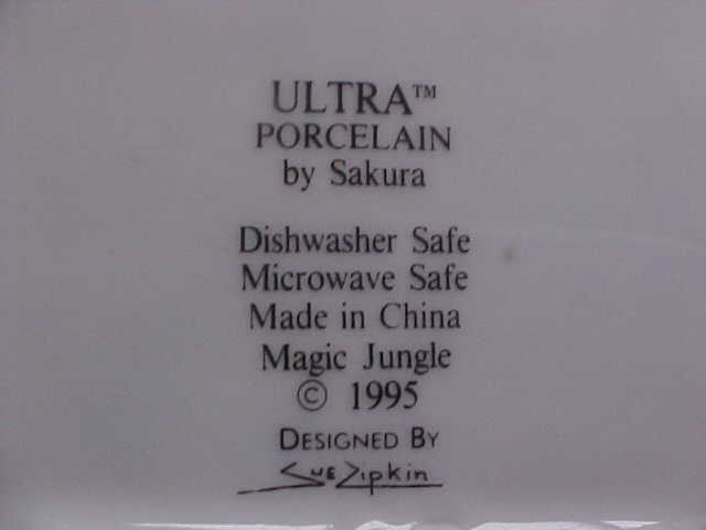 Sakura Magic Jungle 14" Platter
