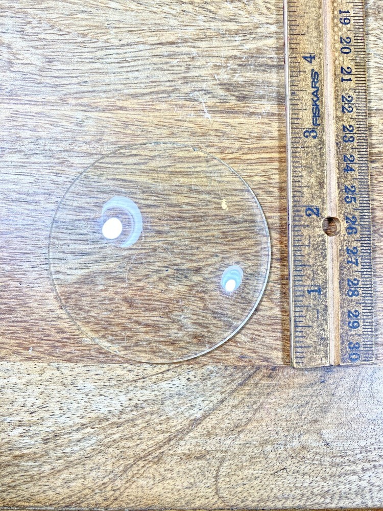 2.79 Inch Diameter Convex Clock Glass  (KD1824)