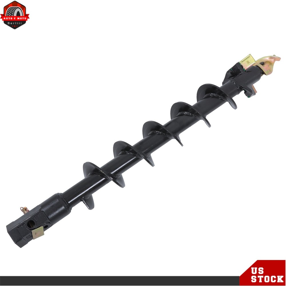 Hex Connect 6" x 48" Auger Bit for Post Hole Digger, 2"