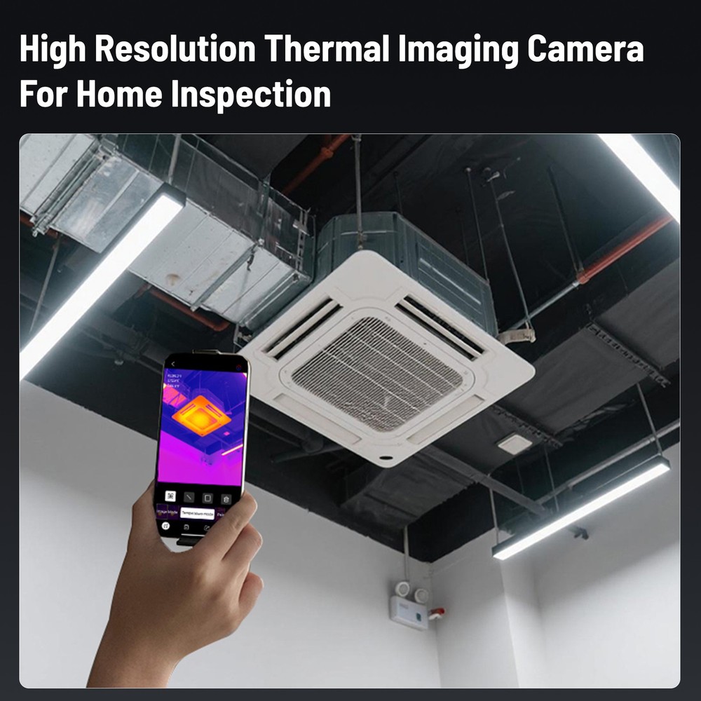 TISR Resolution 512*384 Wireless Thermal Camera for Android & iOS Smartphone