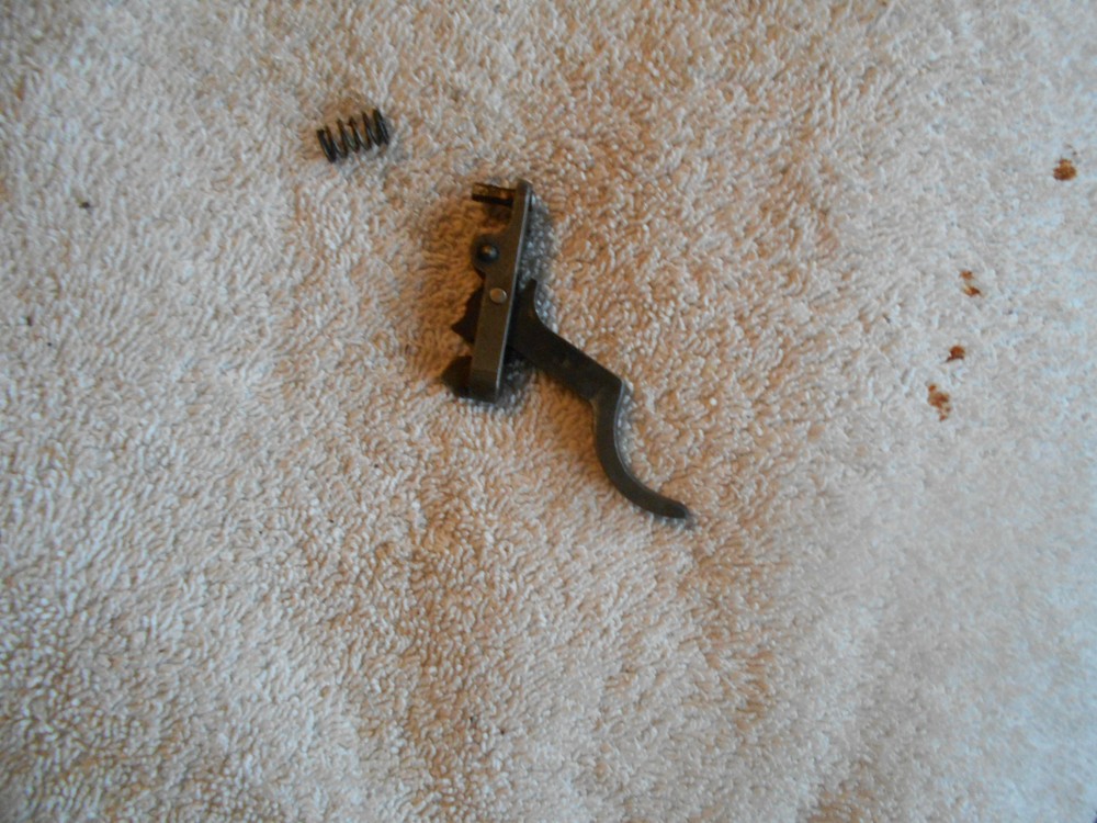 WW2 japanese type 38 arisaka cavalry carbine complete trigger w spring & rollpin