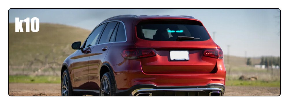 APP Programmable USB HD LED Car Flexible Sign Scrolling Message Display Screen