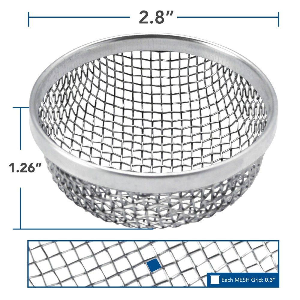 RV Insect Pest Vent Screen for Furnace and Water Heater Stainless Steel Trailer