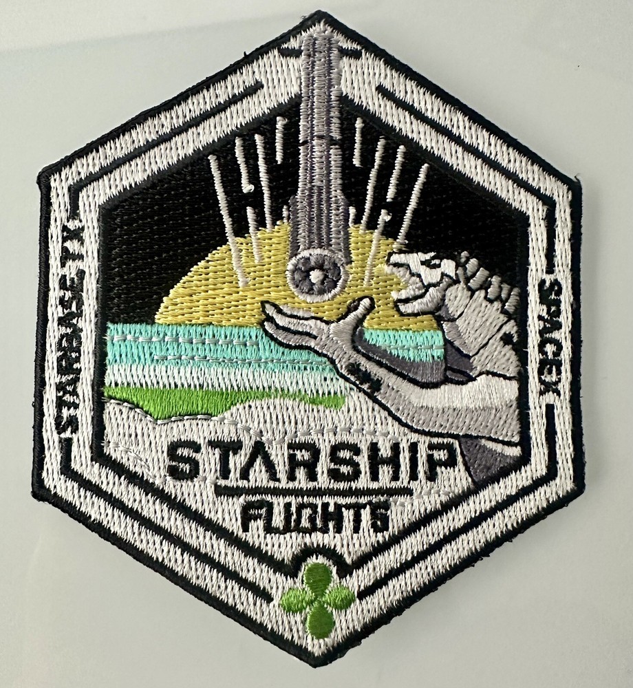Starship 5 Orbital  Launch Test Flight Mission Patch 3.5”