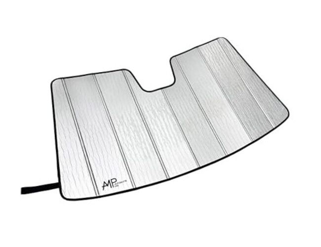 Custom Fit Windshield Foldable Sunshade for Dodge Grand Caravan Minivan, 2020