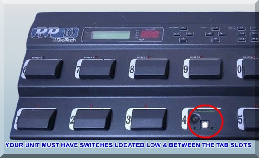Digitech OEM Replacement Foot Pedal & Spring Set. BOTH versions.
