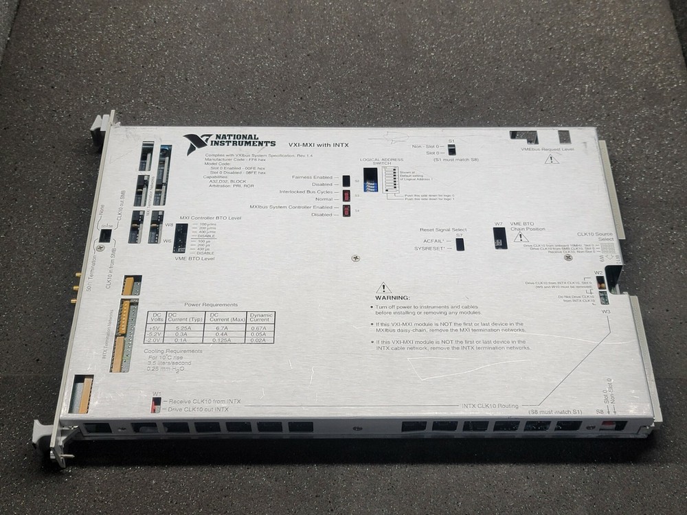 National Instruments VXI-MXI 181045-02 REV E7 Board