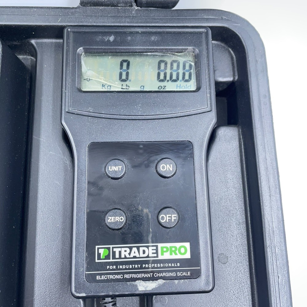 TradePro Refrigerant Charging Scale With Case