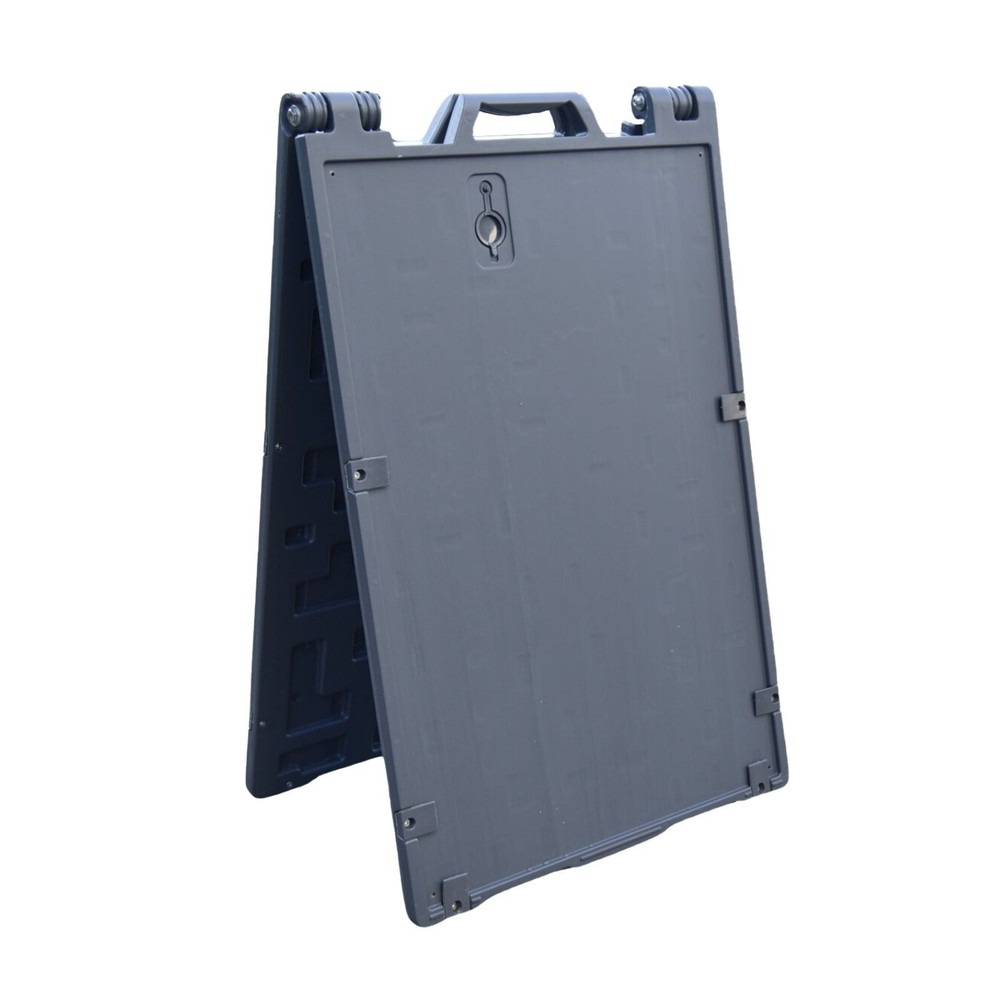 1Pack  24x36” Double Sided A-Frame Sandwich Board Sign Foldable Grey Frame Only