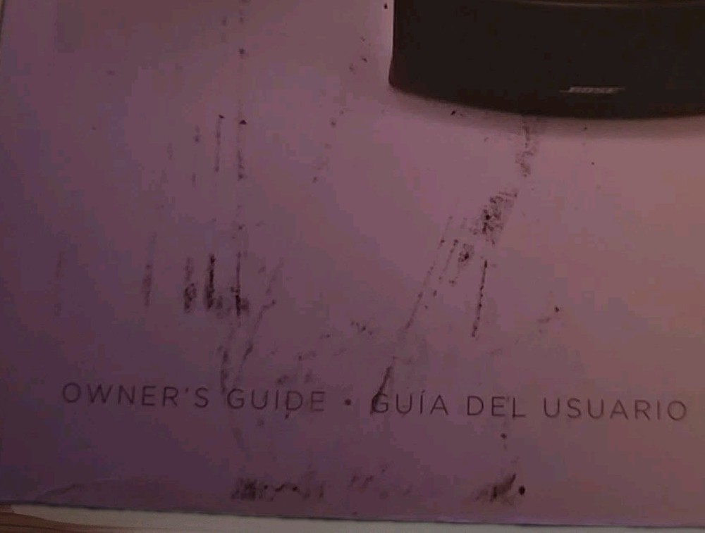 BOSE Lifestyle 600 Owner's Guide, Operator's Manual