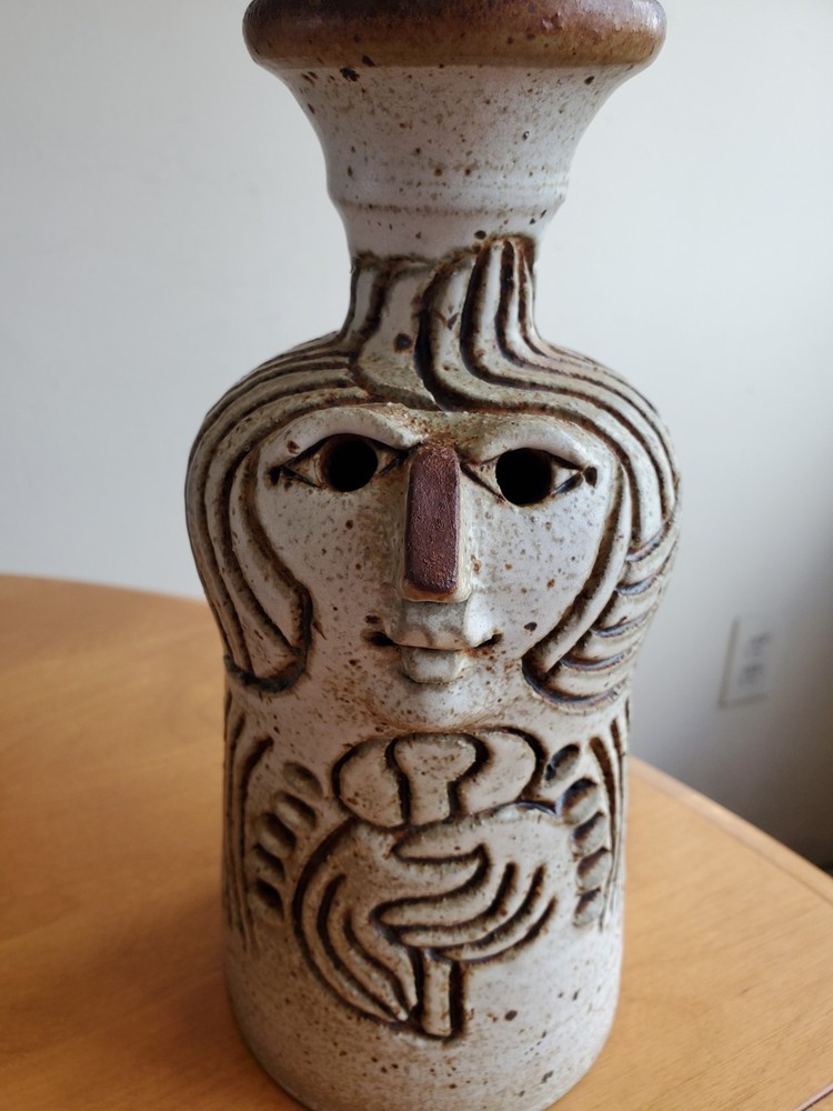Stoneware/pottery Candleholder