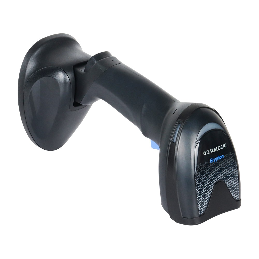 Datalogic 1D 2D Gryphon GD4590-BK-B Handheld USB Barcode Scanner Reader W/ Base