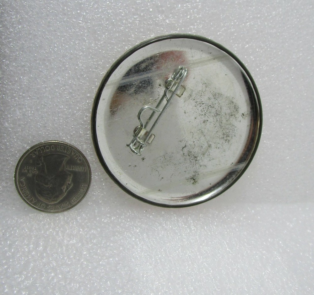 I Move Mountains Button Pin