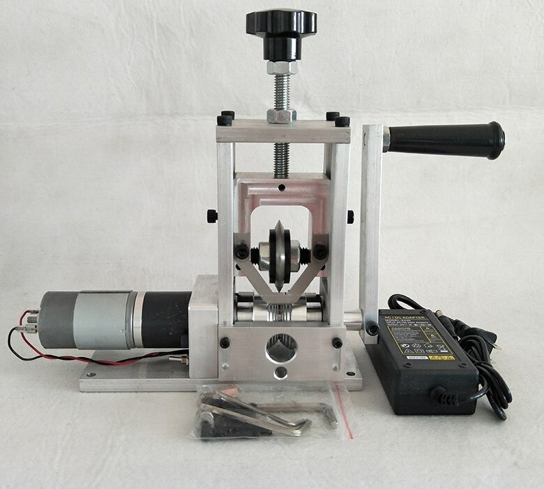 small scrap copper wire peeling Automatic waste wire dial wire stripping machine