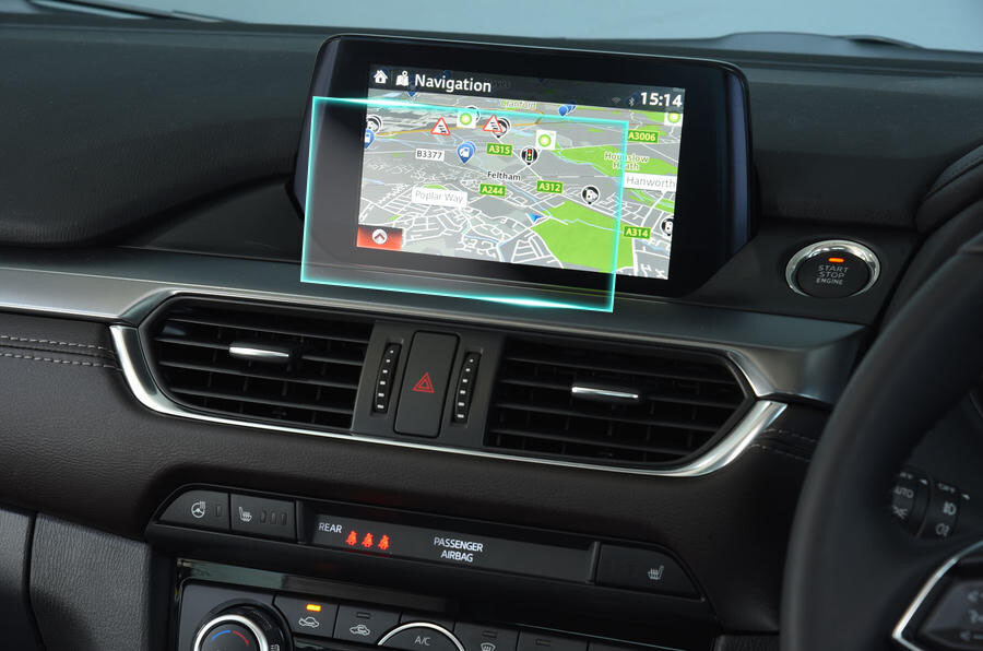 Crystal Clear Screen Protector for 2015 Mazda6 Vehicle Navigation