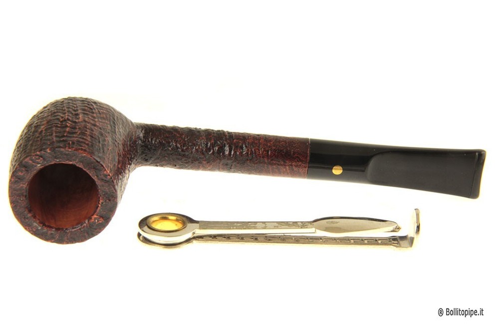 Savinelli Punto Oro Gold Sandblast 701 - 6mm filter