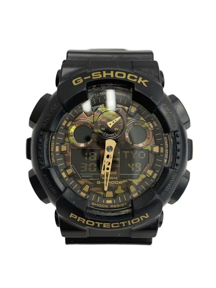CASIO Quartz Wristwatch G SHOCK Digital Analog BLK