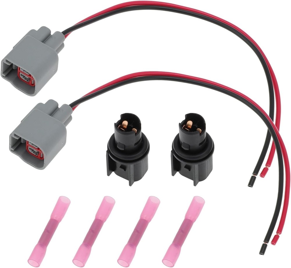 2 Set Side Marker Light Bulb Socket Pigtail Harness for Ford for Mustang 2005-23