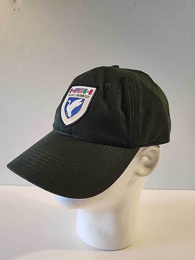 NEW Ducks Unlimited Hat Cap DU Shield Edition Green