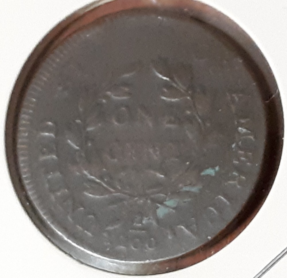1798/7 Drape Bust Multiple Errors: 9/8 on Third Digit-Die Chips-Lamination (Rev)