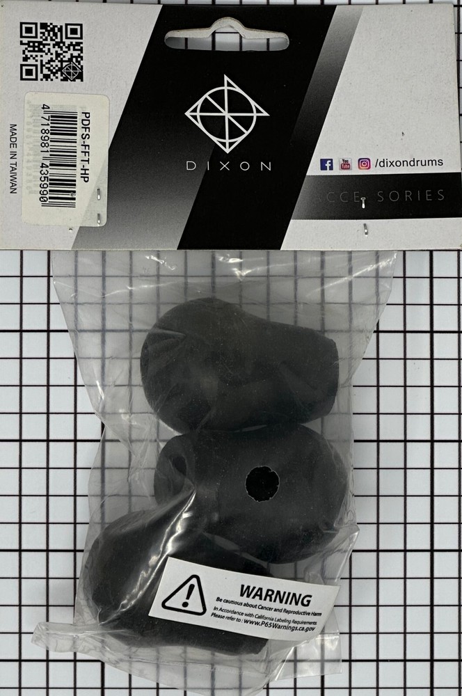 Replacement Floating Floor Rubber Tip, By Dixon, package of 3
