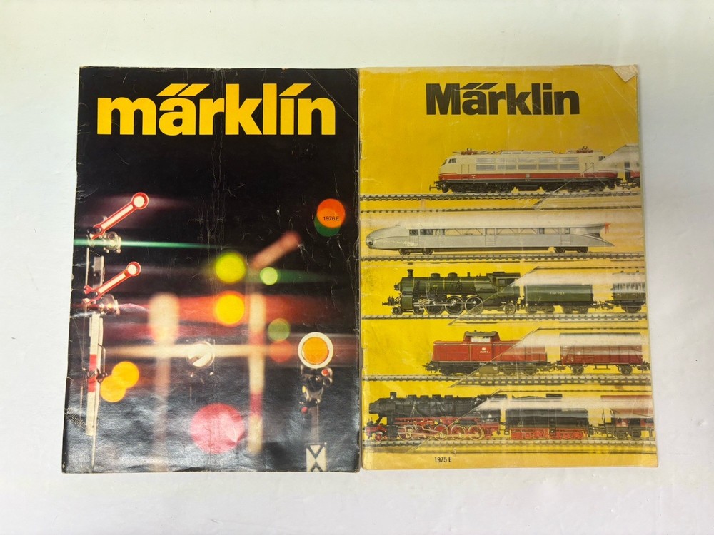 Marklin 1975 E & 1976 E Catalogs