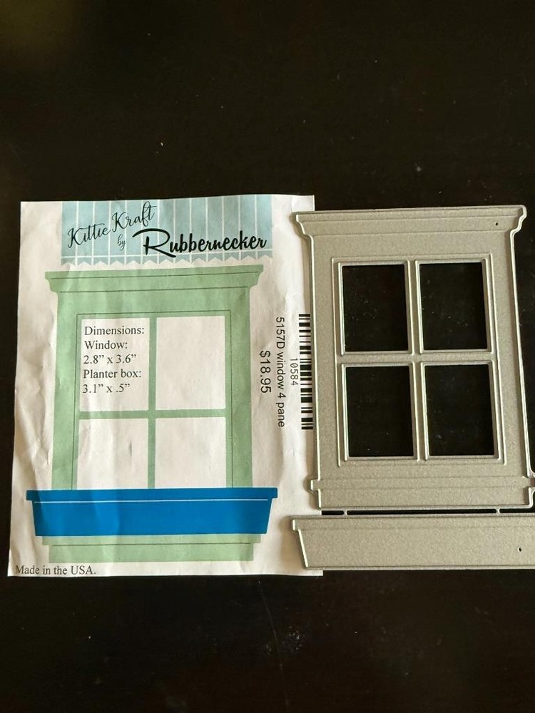 Rubbernecker Die - 4 PANE WINDOW