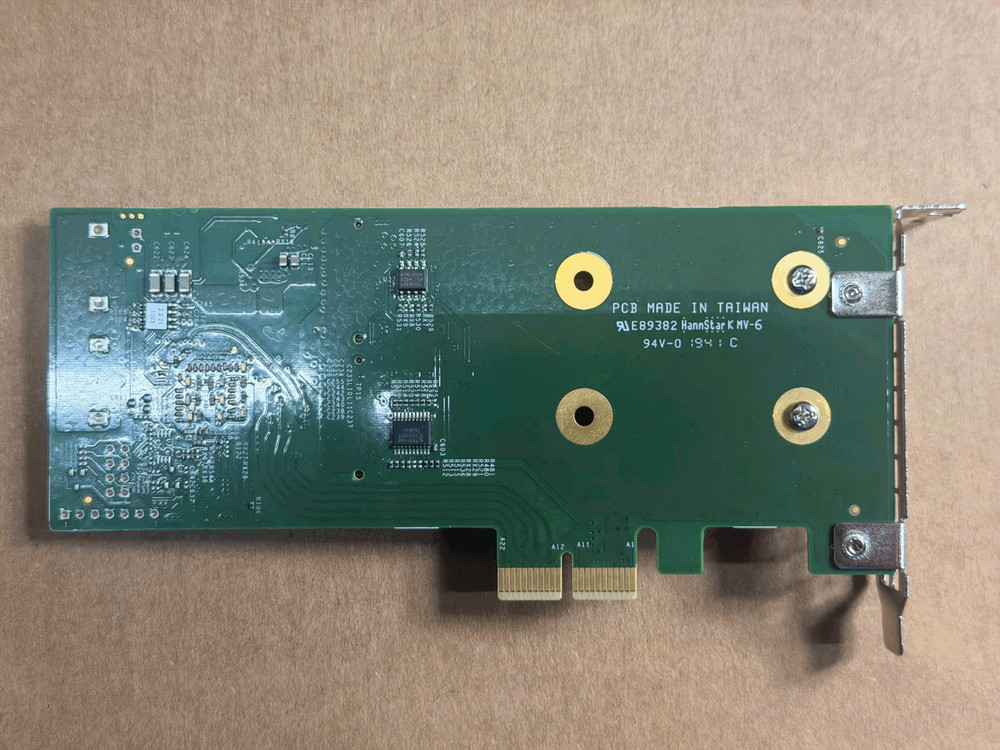 Supermicro 2x M.2 SATA SSD PCI-e HW RAID Controller Card - AOC-SLG2-2TM2