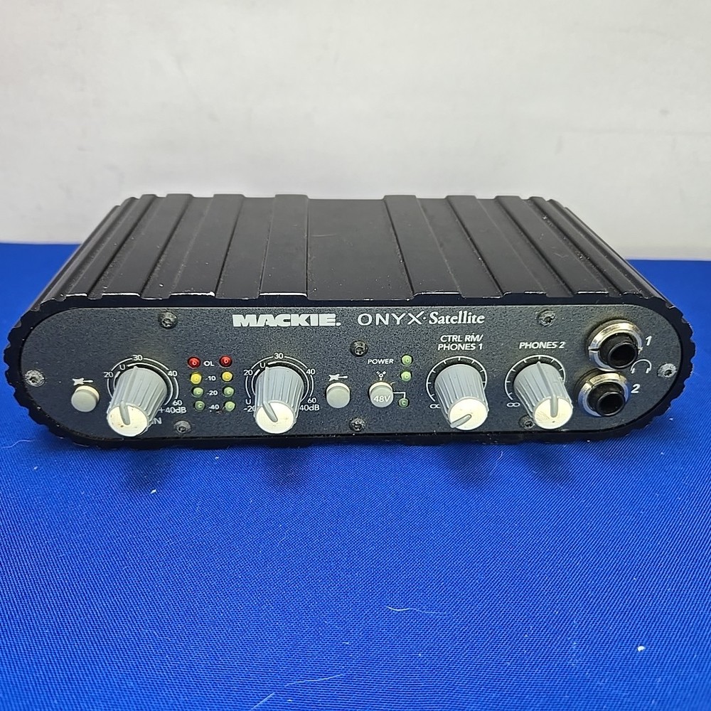 Mackie Onyx Satellite Firewire Recording Interface NO Adapter TESTED