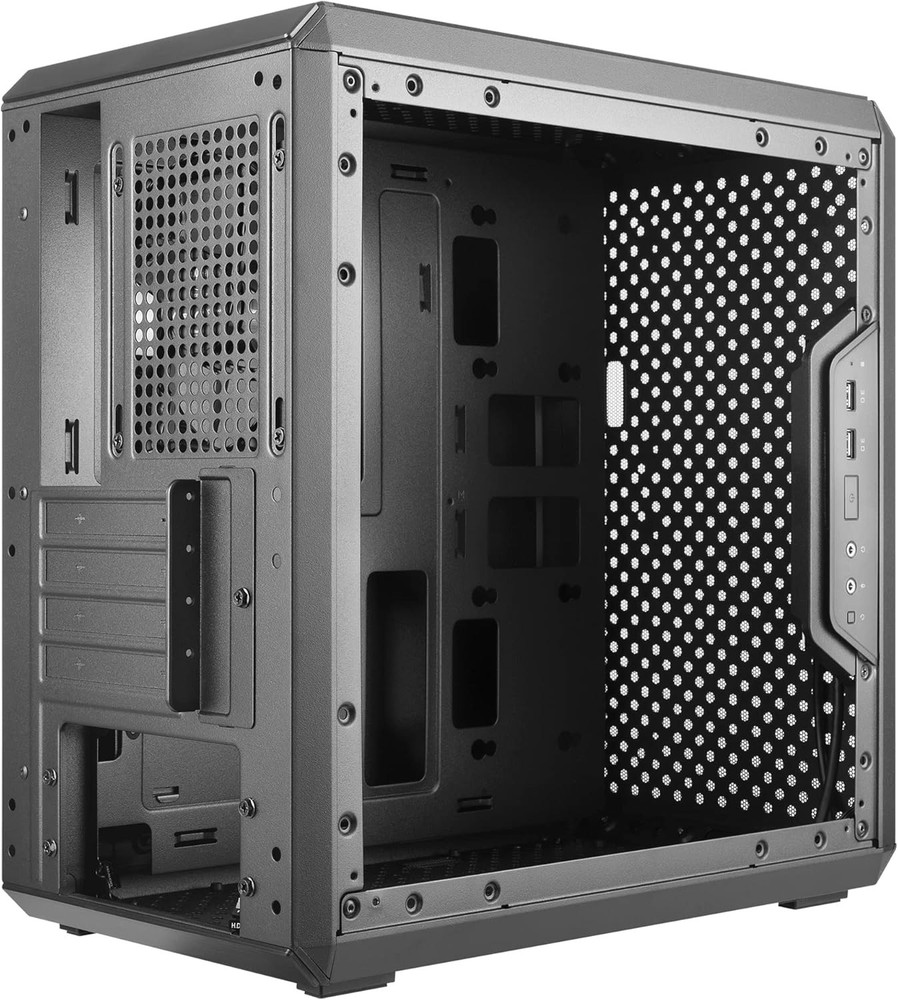 MasterBox Q300L Airflow-Focused Compact Case – Optimal Cooling, Black Finish