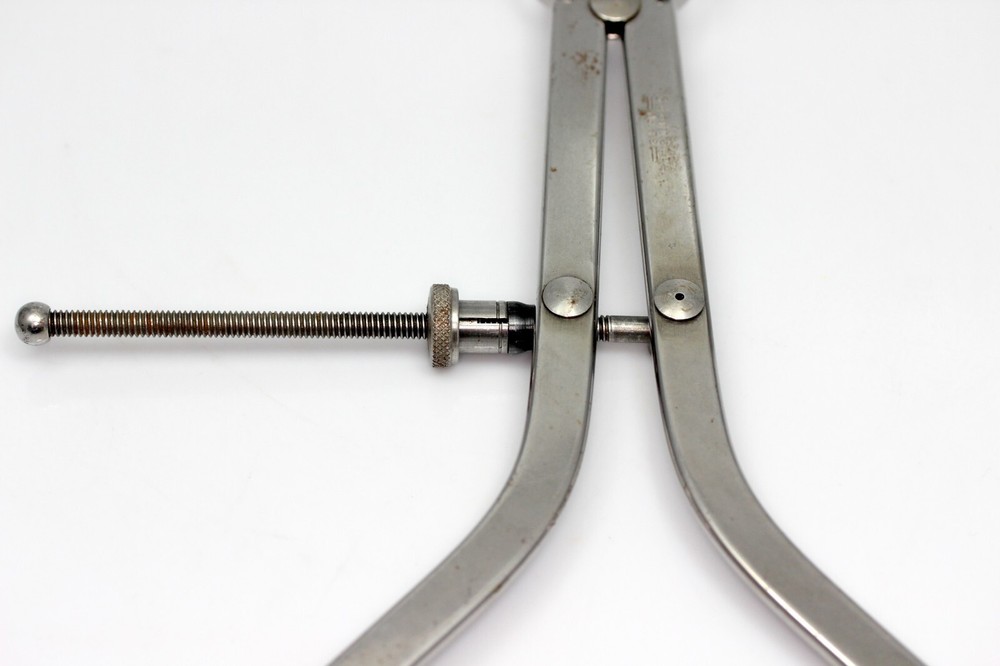 Starrett 79B-12 Yankee Spring-Type Outside Caliper, Spring Nut, 12" Capacity BIN