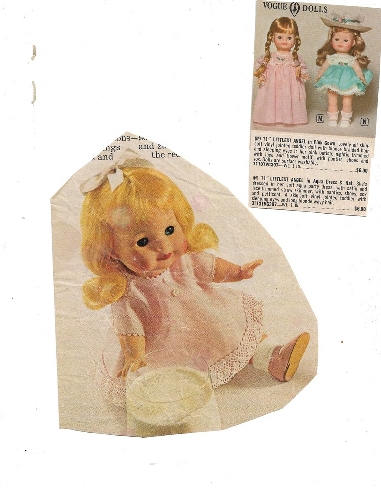 Vogue Doll Co. Ads & Catalog Pages for Identification