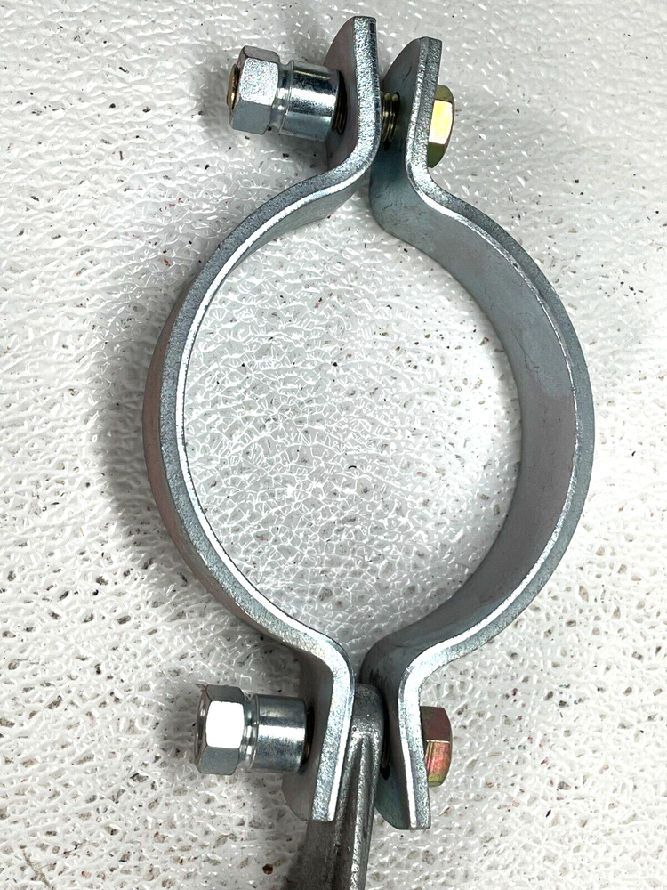 PHD Fig. 031 4" Seismic Sway Brace Clamping Pipe Attachment, Electro-Galvanized