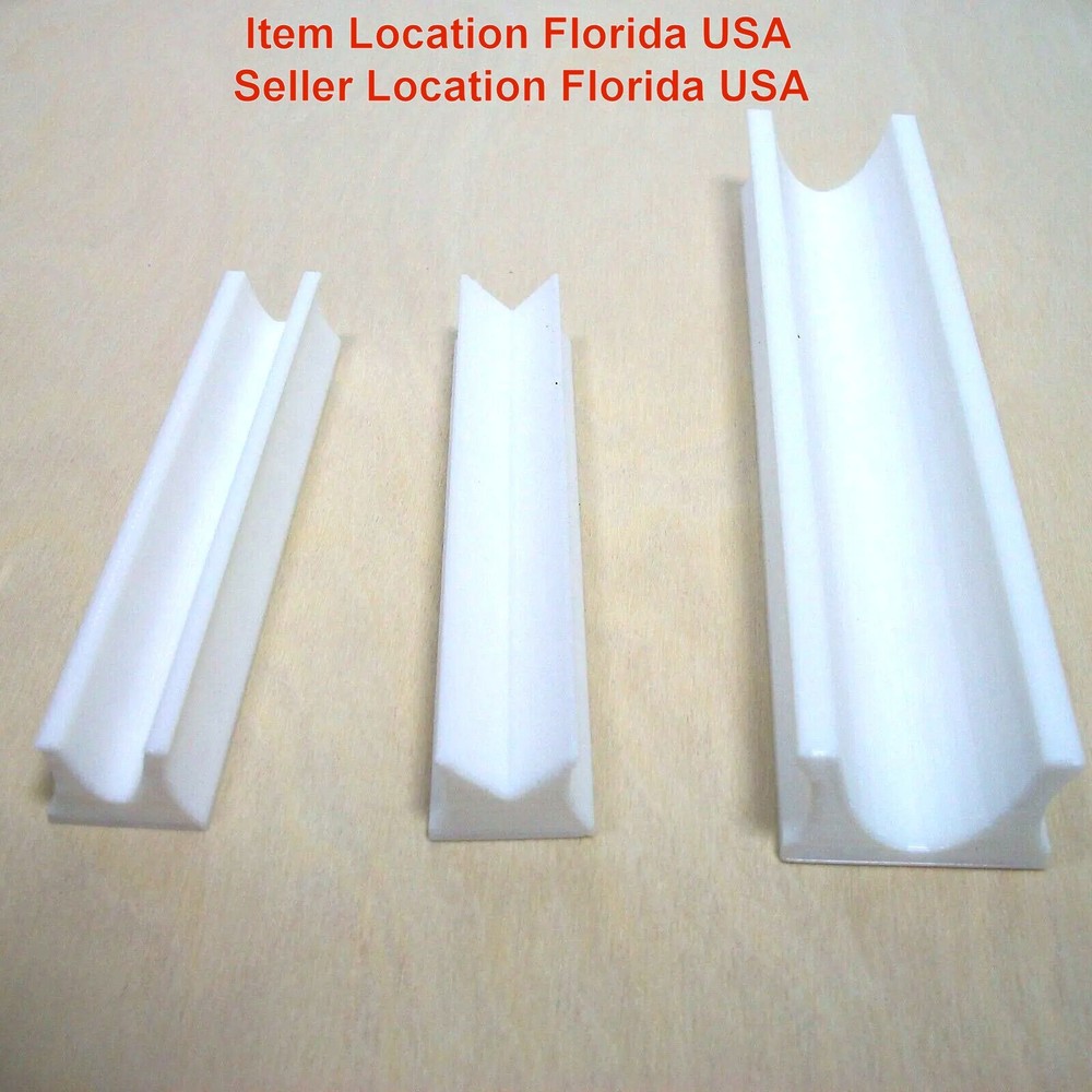 3pc RC Sanding Block Sanding Tool Set Curved & V Shape for Stab & Fin LE Wing