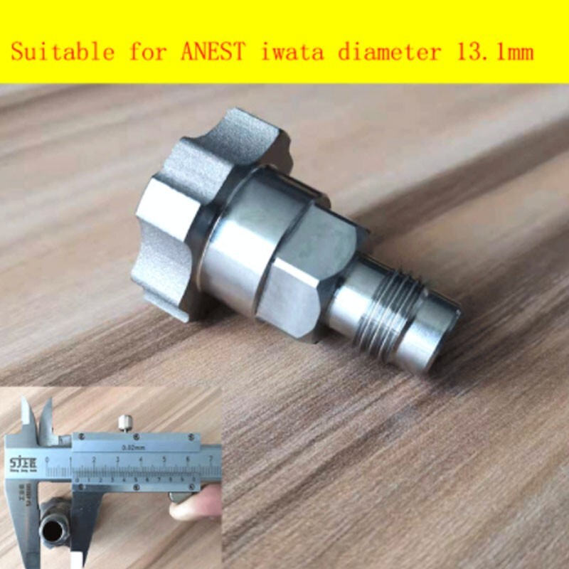 Spray Gun Adapter （Stainless）for SATA/ Devilbiss /Iwata/Avalon Warte/universal