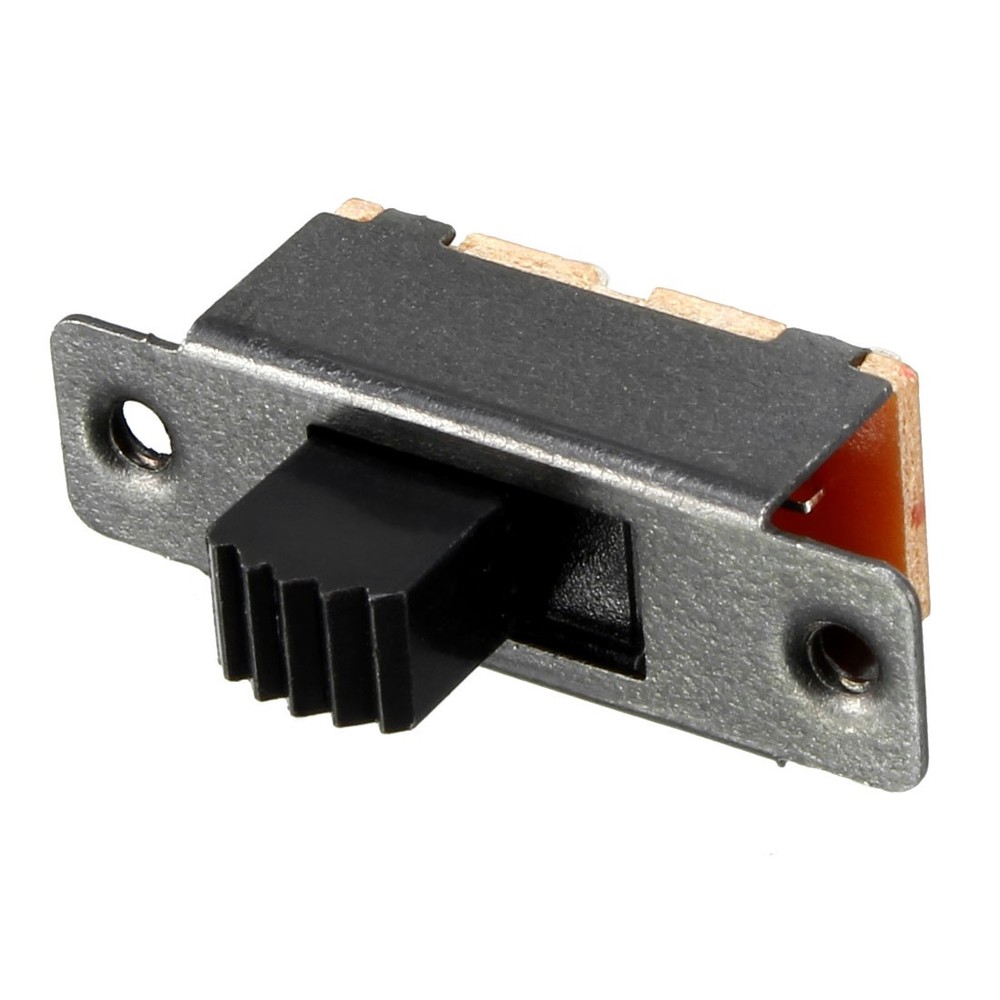 20Pcs 5mm Vertical Slide Switch SPDT 2 Position 3 Terminals PCB Panel Latching