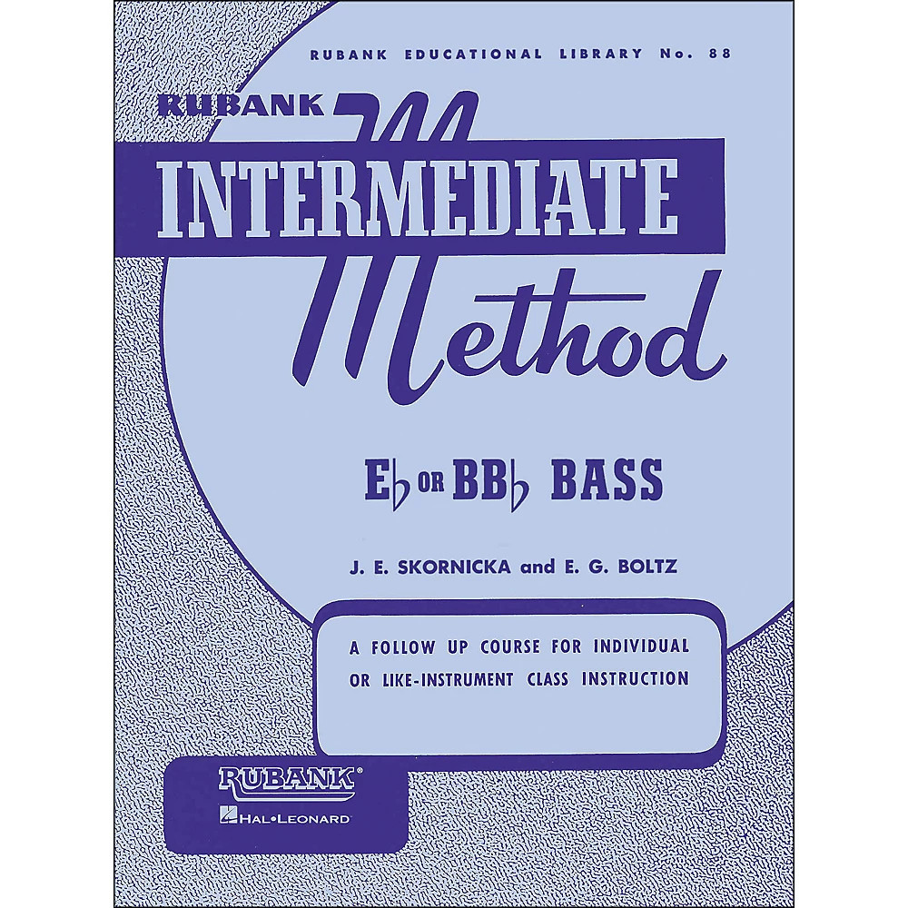 Hal Leonard Rubank Interm Method E Flat Or Bb Flat Bass
