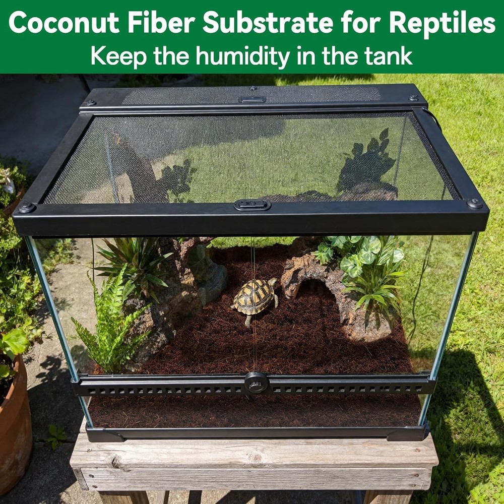 Compact 4 Pcs Coco Coir Bricks - Ideal for Small Space Gardening & Seed Starters