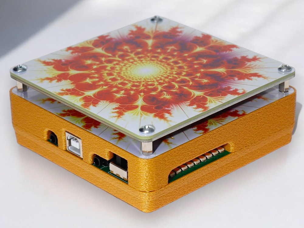 Bifilar Tesla Coil Amplifier with Fire Elements