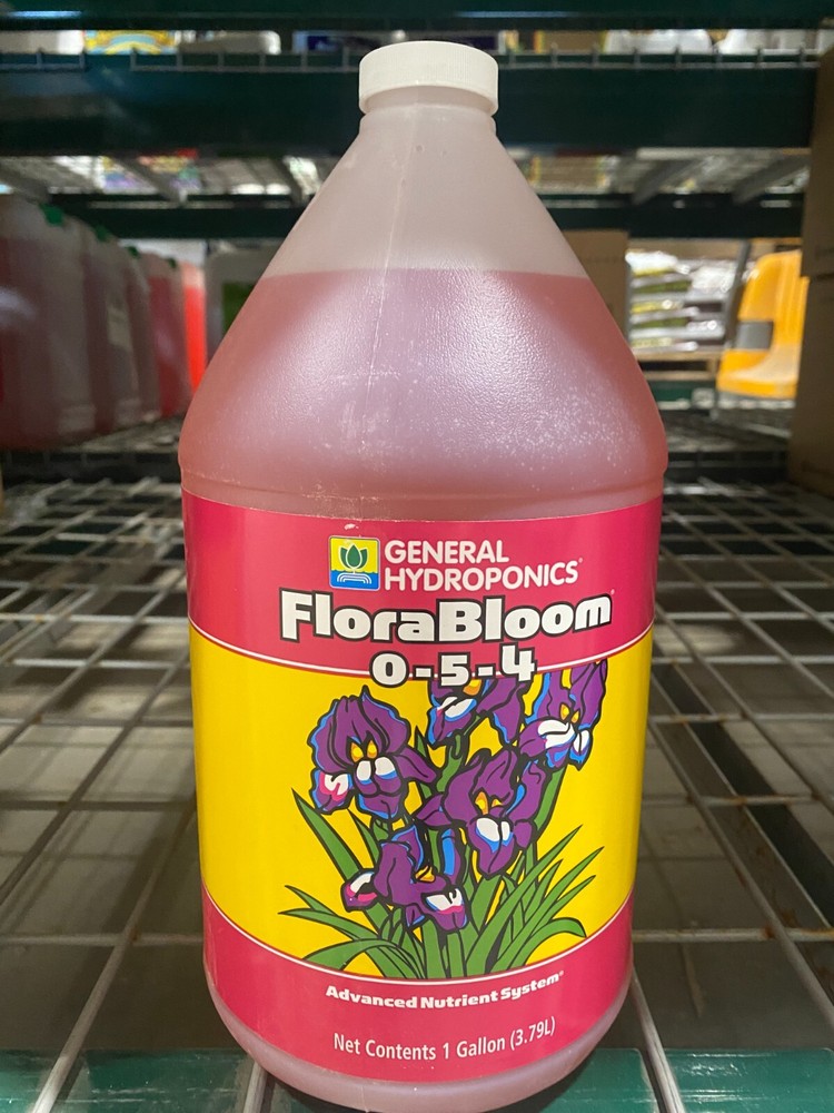 General Hydroponics FloraBloom 1 Gallon - flora bloom gro micro series GH